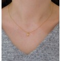 Pingente Nossa Senhora Trabalhada 11mm + Corrente Portuguesa Em Ouro 18k